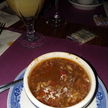 Dobbin House Tavern - Excellent Southwest steakhouse rice soup to start!  Delicious! - Bars Near Me - Gettysburg, Pennsylvania