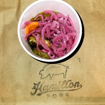 Hamilton Pork - Pickled Onions & Pickles COMP w/Meat (12/22/21). @HamiltonPork #JerseyCity #BBQ #Vegetables #FoodPorn - Barbeque Near Me - Jersey City, New Jersey Hamilton Pork - Pickled Onions & Pickles COMP w/Meat (12/22/21). @HamiltonPork #JerseyCity #BBQ #Vegetables #FoodPorn - Barbeque Near Me - Jersey City, New Jersey