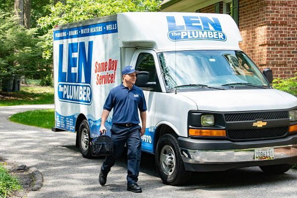 Slide of Len The Plumber