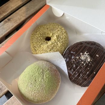 Old Ferry Donut - Matcha, Nutella, butter pistachio - Donuts Near Me - Buena Park, California Old Ferry Donut - Matcha, Nutella, butter pistachio - Donuts Near Me - Buena Park, California