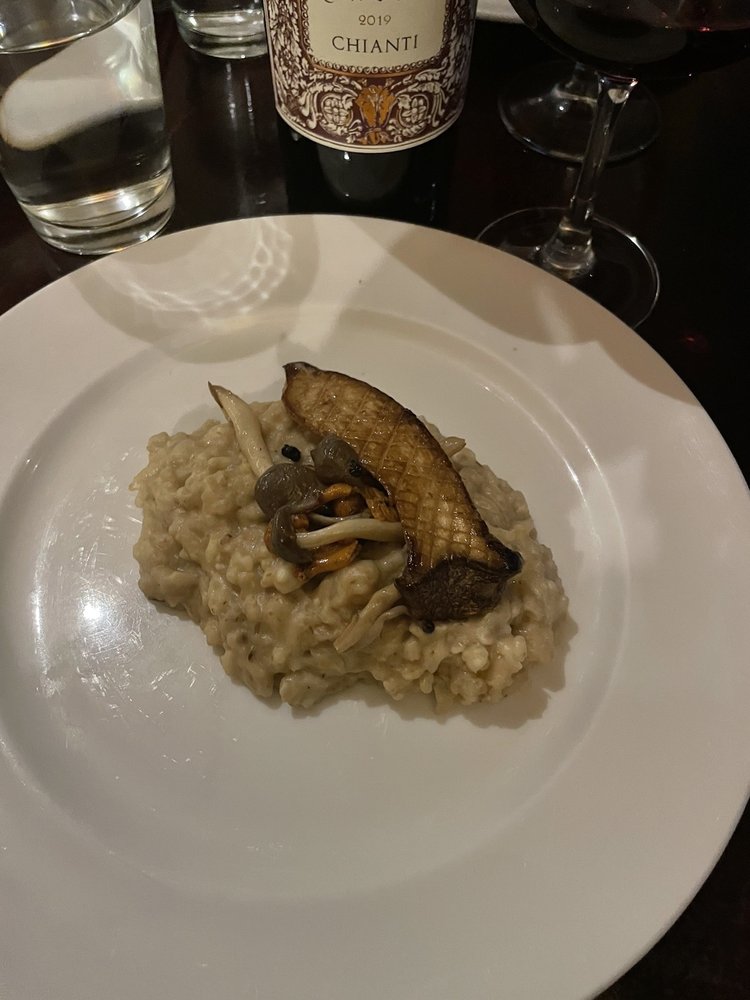Mushroom risotto