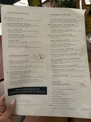 Menu photo 1 The Farmhouse Tuscan Alexandria, VA Menu photo 1 The Farmhouse Tuscan Alexandria, VA