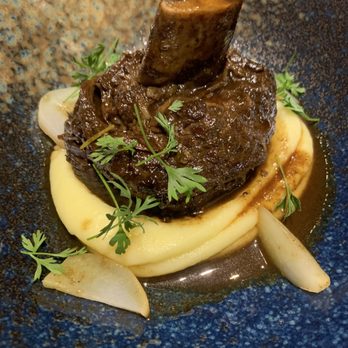 The Belvedere - Slow braise bone-in short rib - Breakfast & Brunch Near Me - Beverly Hills, California The Belvedere - Slow braise bone-in short rib - Breakfast & Brunch Near Me - Beverly Hills, California
