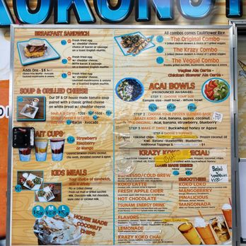 The Krazy Kokonut - Healthy, flavorful options for everyone -- from veggie breakfast sandwiches to acai bowls and smoothies. - Coffee & Tea Near Me - Oregon City, Oregon