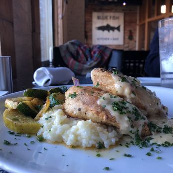 Bluefish Kitchen + Bar - Champagne chicken - New American Near Me - Manistee, Michigan