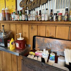 Wildfire BBQ & Grill - Sauce counter