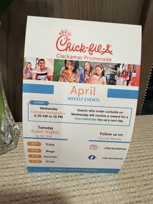 Menu photo 1 Chick-fil-A Clackamas, OR