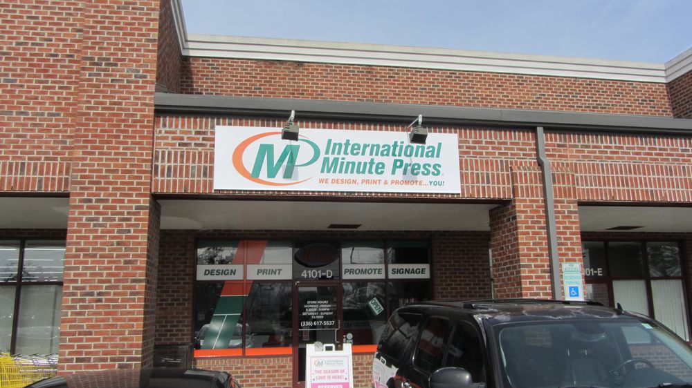 INTERNATIONAL MINUTE PRESS Printing Services in Greensboro, North