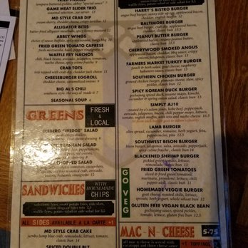 Abbey Burger Bistro - The amazing burger menu - American Near Me - Baltimore, Maryland Abbey Burger Bistro - The amazing burger menu - American Near Me - Baltimore, Maryland