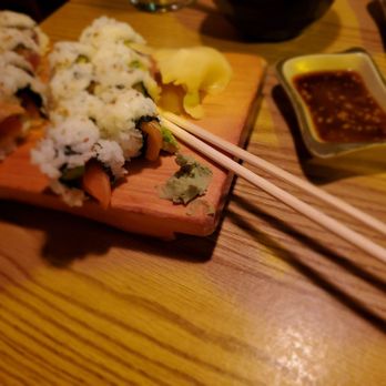 Azuma Sushi - 2 sushi rolls. Spicy tuna and Alaska roll. - Sushi Bars Near Me - Seattle, Washington
