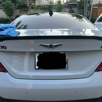 Wrap Station - Dechromed badges & spoiler installation - Vehicle Wraps Near Me - San Diego, California Wrap Station - Dechromed badges & spoiler installation - Vehicle Wraps Near Me - San Diego, California