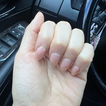 Happiest Nails & Spa - This was only four days after I completed the nails, the edges already started peeling. - Nail Salons Near Me - Oceanside, California
