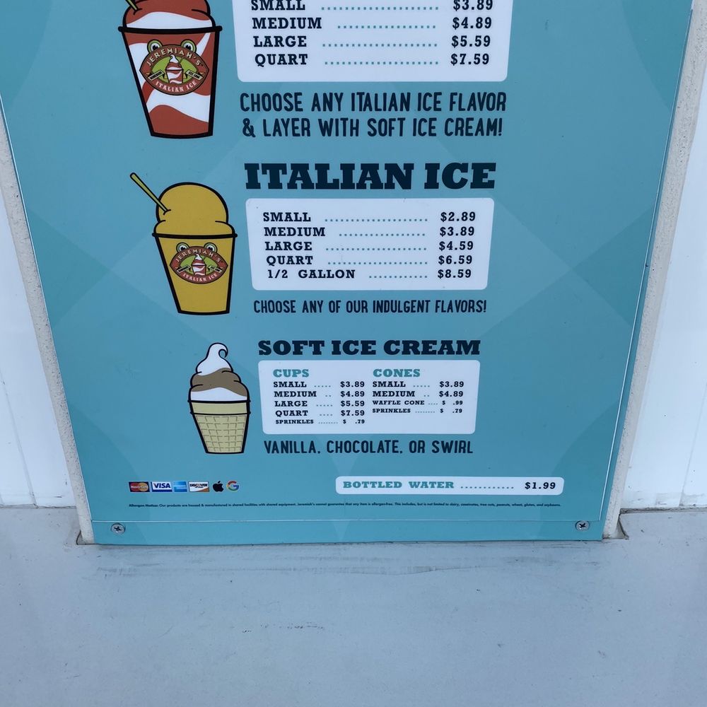 Jeremiah's Italian Ice - Desserts Near Me - Cooper City, Florida Jeremiah's Italian Ice - Desserts Near Me - Cooper City, Florida