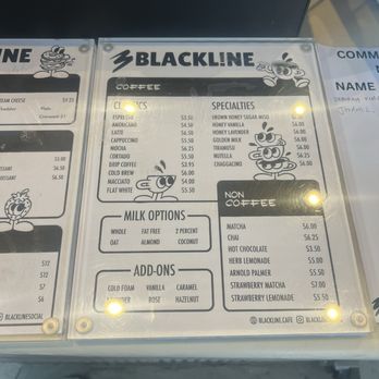 Black Line - Menu - Coffee & Tea Near Me - Los Angeles, California Black Line - Menu - Coffee & Tea Near Me - Los Angeles, California
