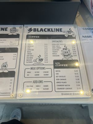 Menu photo 1 Black Line Los Angeles, CA Menu photo 1 Black Line Los Angeles, CA
