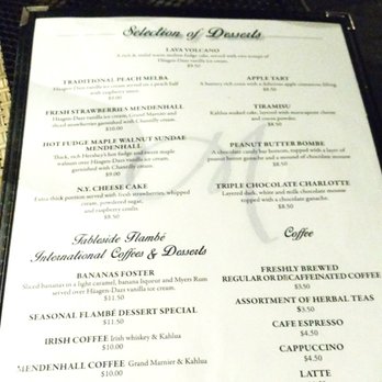 Mendenhall Inn Restaurant - Mendenhall Dessert Menu - New American Near Me - Mendenhall, Pennsylvania Mendenhall Inn Restaurant - Mendenhall Dessert Menu - New American Near Me - Mendenhall, Pennsylvania