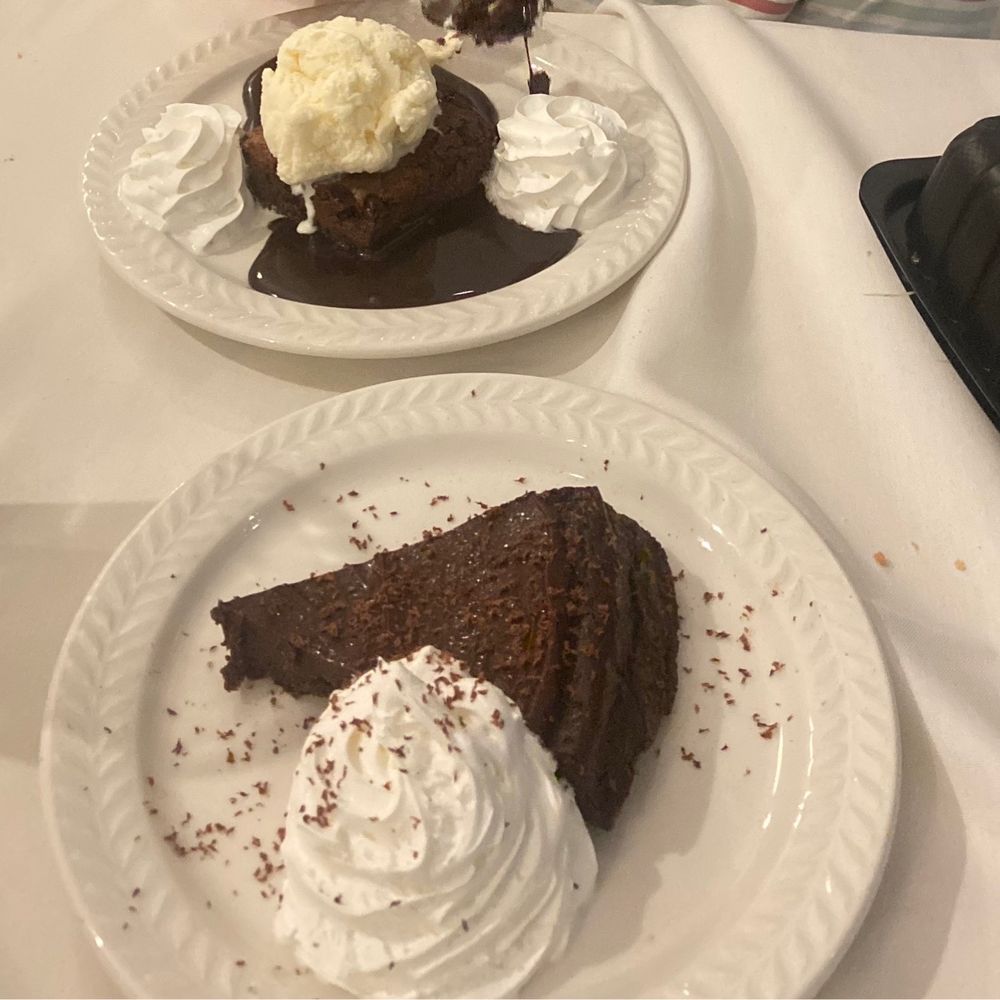 Howard's Seafood Restaurant - Flourless chocolate cake Warm brownie sundae - Seafood Near Me - Beach Haven Gardens, New Jersey Howard's Seafood Restaurant - Flourless chocolate cake Warm brownie sundae - Seafood Near Me - Beach Haven Gardens, New Jersey