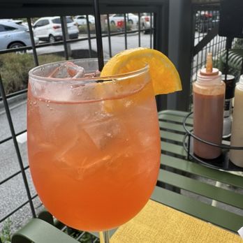 Birdcage - Look at your pinky cocktail - Salad Near Me - Atlanta, Georgia