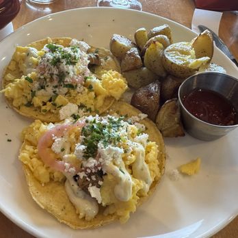 Toast & Jam - Pork & Tomatillo Tostada - Coffee & Tea Near Me - Kingston, Ontario