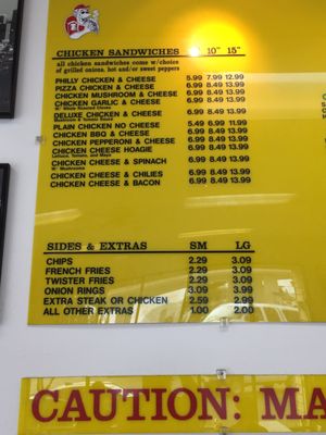Menu photo 7 Cheese Steak Shop Suisun City, CA