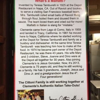 Clementes Authentic Italian - The story. - Italian Near Me - Napa, California Clementes Authentic Italian - The story. - Italian Near Me - Napa, California