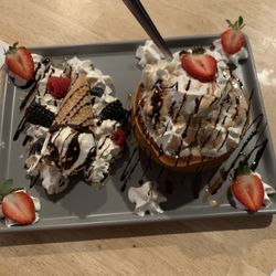 El Centenario Mexican Cuisine - Coffee cone and coffee ice cream