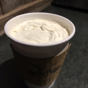 Three Broomsticks - Hot butter beer - British Near Me - Orlando, Florida Three Broomsticks - Hot butter beer - British Near Me - Orlando, Florida