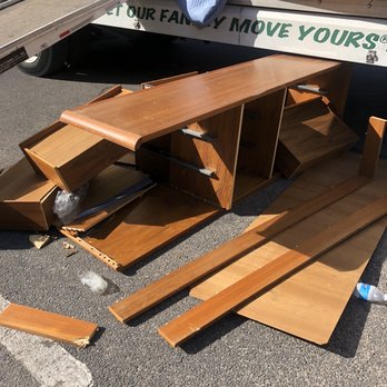 All My Sons Moving & Storage - This is the dresser that they dropped out of the truck. - Movers Near Me - El Paso, Texas All My Sons Moving & Storage - This is the dresser that they dropped out of the truck. - Movers Near Me - El Paso, Texas