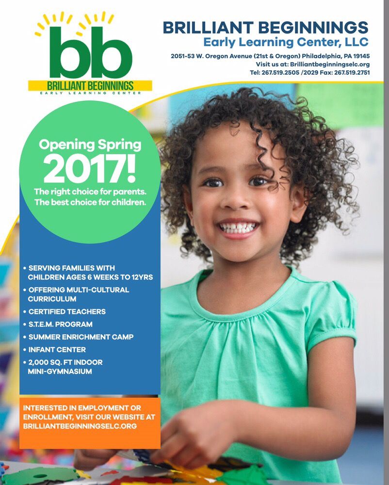 Brilliant Beginnings Early Learning Center - childcare center in Philadelphia, PA