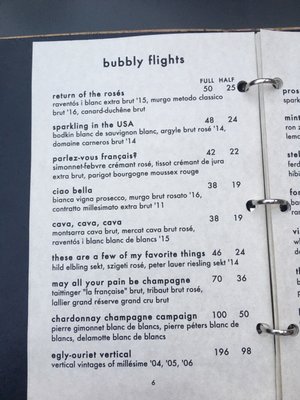 Menu photo 4 Effervescence New Orleans, LA