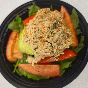 Bistro 3951 - Avocado stuffed with Tuscan Chicken Salad. - Italian Near Me - St. Petersburg, Florida Bistro 3951 - Avocado stuffed with Tuscan Chicken Salad. - Italian Near Me - St. Petersburg, Florida