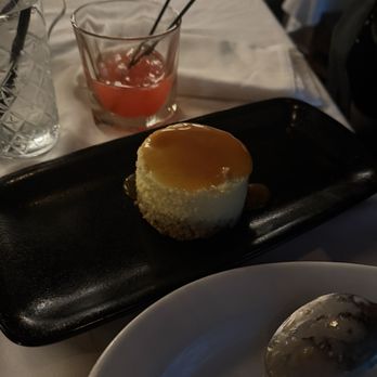 Hyde Park Prime Steakhouse - Salted Caramel Cheesecake - Allergy-free (No pecans), Caramel Sauce - Steakhouses Near Me - Pittsburgh, Pennsylvania