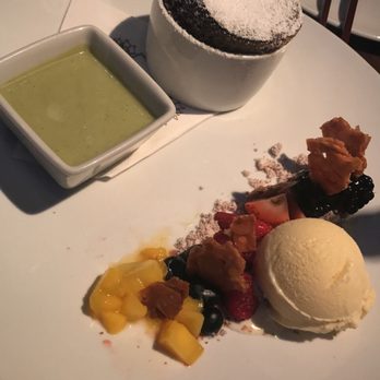AnQi Bistro - Warm chocolate green tea matcha soofle - Asian Fusion Near Me - Costa Mesa, California AnQi Bistro - Warm chocolate green tea matcha soofle - Asian Fusion Near Me - Costa Mesa, California