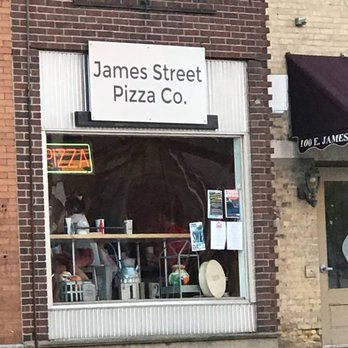 James Street Pizza Co. - The exterior on the cutest small town charm street. - Pizza Near Me - Columbus, Wisconsin