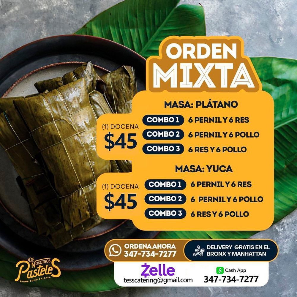 De Nosotros Pasteles Logo
