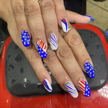 Ocean Luxury Nails and Spa - Fourth of July nails - Nail Salons Near Me - Phoenix, Arizona Ocean Luxury Nails and Spa - Fourth of July nails - Nail Salons Near Me - Phoenix, Arizona