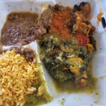 Alma y Manny - Vegan Chili Relleno. I did take out. - Mexican Near Me - Todos Santos, BCS