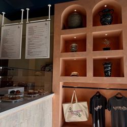 Habibi's - Front entrance w menu
