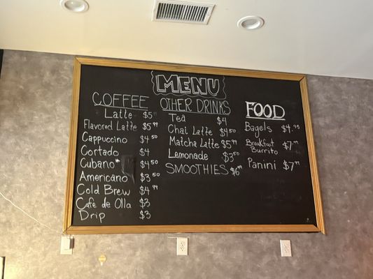 Menu photo 1 Aventurero Coffee Los Angeles, CA Menu photo 1 Aventurero Coffee Los Angeles, CA