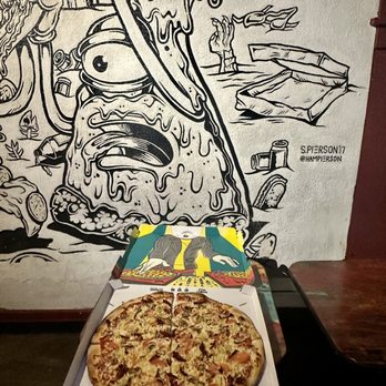 Pie Hole - Mushrooms, Sliced Tomatoes, Sun-dried Tomatoes, & Artichoke Hearts 31" Pizza - Pizza Near Me - Denver, Colorado Pie Hole - Mushrooms, Sliced Tomatoes, Sun-dried Tomatoes, & Artichoke Hearts 31" Pizza - Pizza Near Me - Denver, Colorado