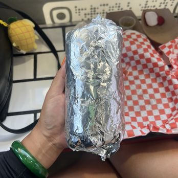 Angel’s Tijuana Tacos - suadero burrito. so big and a good price! - Tacos Near Me - Anaheim, California