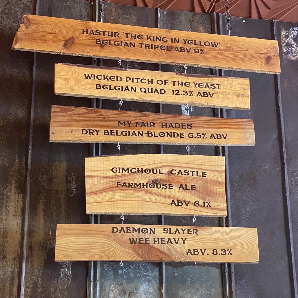 a list of beers