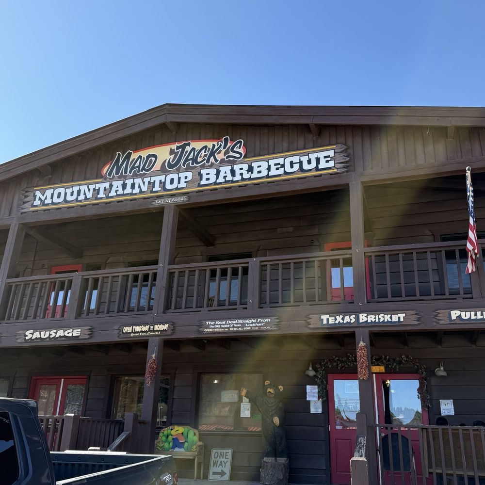 Mad Jack's Mountaintop Barbecue - Barbeque Near Me - Cloudcroft, New Mexico