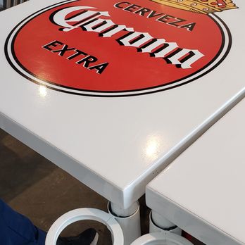 The Taco Stand - Tables with drink holders on the edge so you can put more tacos on the table... genius! - Mexican Near Me - Las Vegas, Nevada The Taco Stand - Tables with drink holders on the edge so you can put more tacos on the table... genius! - Mexican Near Me - Las Vegas, Nevada