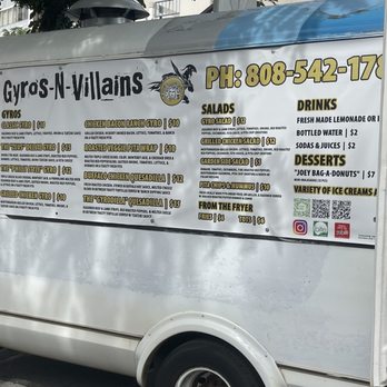 Gyros N Villains - Menu - Breakfast & Brunch Near Me - Honolulu, Hawaii Gyros N Villains - Menu - Breakfast & Brunch Near Me - Honolulu, Hawaii