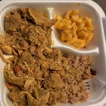 Da Blue Lagoon: Jamaican Kitchen - Coconut curry chicken - Caribbean Near Me - Indianapolis, Indiana