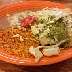 Guadalajara Mexican Restaurant - Three Chicken Verde Enchiladas