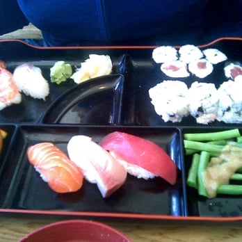 Sushi Tomi - Regular sushi lunch--sorry for super blur again - Sushi Bars Near Me - Mountain View, California Sushi Tomi - Regular sushi lunch--sorry for super blur again - Sushi Bars Near Me - Mountain View, California
