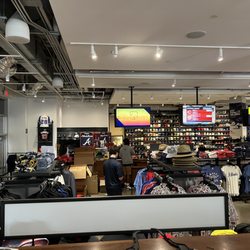 The nicer Braves logo'd clothing is in the lower part of the store.