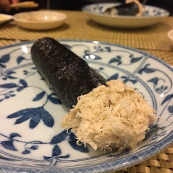 Sushi Wasabi - Blue crab hand roll. - Japanese Near Me - Tustin, California Sushi Wasabi - Blue crab hand roll. - Japanese Near Me - Tustin, California